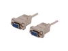 CABLE-1385 Cable Serie NULL-MODEM DB9H-DB9H 5m.