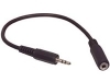 CABLE-420 Cable de Jack 3.5mm-M Streo a Jack 3.5mm-H Mono 1.5m