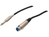 CABLE-4316 Cable Profesional de Jack 6.35-M Mono a XLR3-H 6m