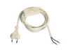 EL-81113716 Cable Alimentacion AC con Interruptor Blanco