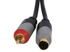 HQCV-A02325 Cable Analógico SVHS-M a RCA-M 2.5m