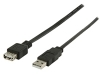 VLCP60015B10 Cable plano de extension USB 2.0 USB A M-USB A H de