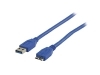 VLCP61500L05 Cable USB 3.0 USB A Macho - Micro-USB B Macho 0.5m.