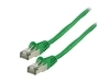 VLCP85210G025 Cable de Red CAT6 Verde 0.25m.