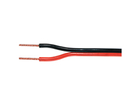LSP-022R Rollo Cable Altavoz 2 x 1.5 Rojo Negro 100m.