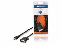 VLCB34800B20 CABLE HDMI - DVI-D, CONECTOR HDMI - DVI-D 24  1PIN