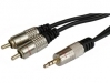 F0651-3F CABLE ADAPTADOR DE JACK M 3,5MM A 2 RCA M-ESTEREO