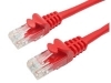 4010-2R CAT6 UTP RJ45 MA.-MA. 2mts. Color Rojo