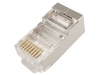 F4127 CONECTORES CAT.6FTP-RJ45 BLINDADO METALICO 100 UDS