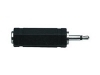 AC-003 Adaptador Jack 3.5mm-M. Mono a Jack 6.35-H. Streo