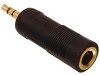 AC-005GOLD Adaptador Jack 3.5mm-M Streo a Jack 6.35mm-H. Streo