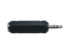 AC-005 Adaptador Jack 3.5mm-M Streo a Jack 6.35mm-H. Streo