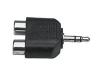 AC-010 Adaptador Jack 3.5mm.-M Streo a 2xRCA-H