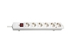 BN-TCD114 Regleta de Red 6 Shucko+Interruptor Confort-Line