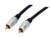 CABLE-603 Cable RCA Macho a RCA Macho 1.5m. Azul