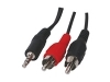 CABLE-45810 Cable de Jack 3.5mm-M Streo a 2xRCA-M 10m