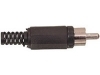 CC-006B Conector RCA Macho Negro