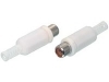 CC-106W Conector RCA Hembra Blanco