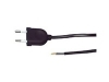 EL-EXEUR202 Cable Alimentacion AC Clavija Europea Negro