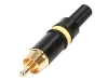 NTR-NYS373-4 Conector RCA Dorado Neutrik aro Amarillo