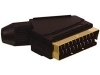 SCART09G Conector Scart Macho Dorado