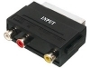 SCART50 Adaptador Scart M a 3xRCA H Entrada