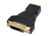 VC-003G Adaptador DVI-D Hembra a HDMI Macho Dorado