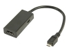 VLMP39000B020 Cable adaptador MHL USB 5p Micro B-M Salida HDMI y