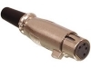 XLR-4F Conector XLR 4p Hembra Areo