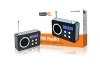 BXL-TR250BL Radio Reloj FM Portable Negro