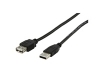 CABLE-143-02 Cable Prolongador USB 2.0 A-macho a A-Hembra 0.2m
