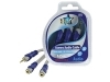 HQSA-01102 Cable Jack-M Stereo 3.5mm. a 2x Jack-H 3.5mm Stereo H