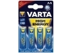 VARTA-4906/4 Bateria High Energy LR6 1.5V Pack 4uds.