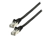 VLCP85210B025 Cable de Red CAT6 Negro 0.25m.