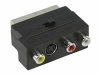 VLVP31902B Adaptador SCART AV conmutable SCART-M 3 RCA-H + S-Vid