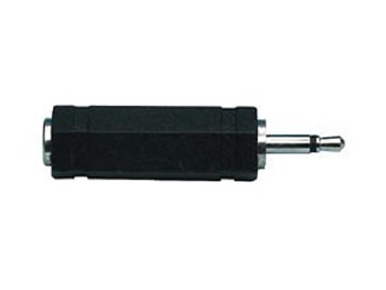 AC-003 Adaptador Jack 3.5mm-M. Mono a Jack 6.35-H. Streo
