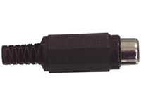 LUM-XKTO1B Conector RCA Hembra Negro Lumberg