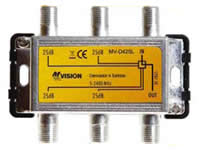 MV-D425L Derivador 4 salidas 25dB MVision