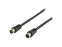 VLSP40000B15 Cable de antena coaxial M coaxial H 1.50m negro